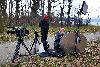 ... en pleins pr�paratifs lors du 2e tournage.