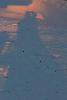 ... mon ombre est toujours tr�s allong�e !