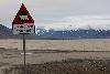 ... les panneaux le rappellent : tout l'archipel est territoire � ours !