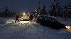 On retrouve le Pajero sorti de route � l'aller ...