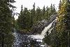 ... pr�s de Hepok�ng�s (la plus haute cascade de Finlande) ...