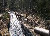 Ancien canal de flottage de bois