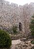 Entr�e du ch�teau de Peyrepertuse