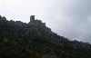 Ch�teau de Qu�ribus, un des derniers bastions de la r�sistance cathare � tomber aux mains des crois�s en 1255.