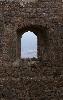 Ici, au ch�teau de Qu�ribus, les meurtri�res se sont transform�es en fen�tres.