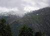 Mais, en juin, la neige et le le brouillard s'invitent aussi sur les hauteurs ...