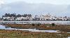Le ciel leur donne raison : les nuages s'en vont et El Roc�o se mire dans la lagune !